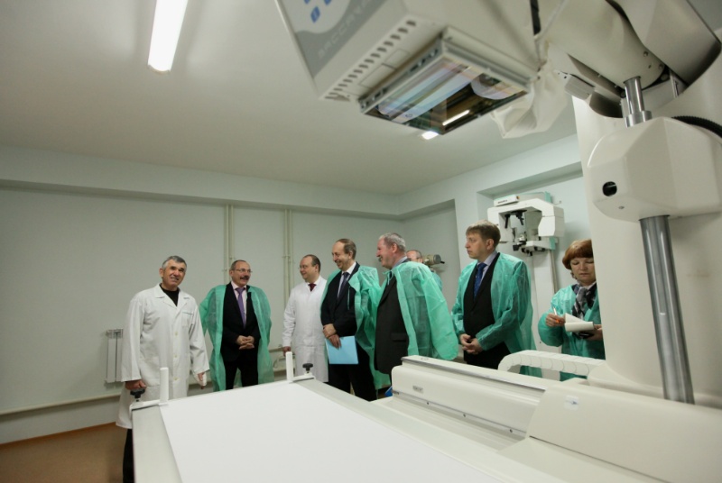 ЦРБ готовится получить новое оборудование, Фото с места события из других источников