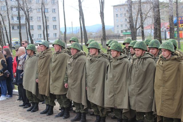 Акция "Вахта памяти" прошла в Биробиджане, Фото с места события собственное