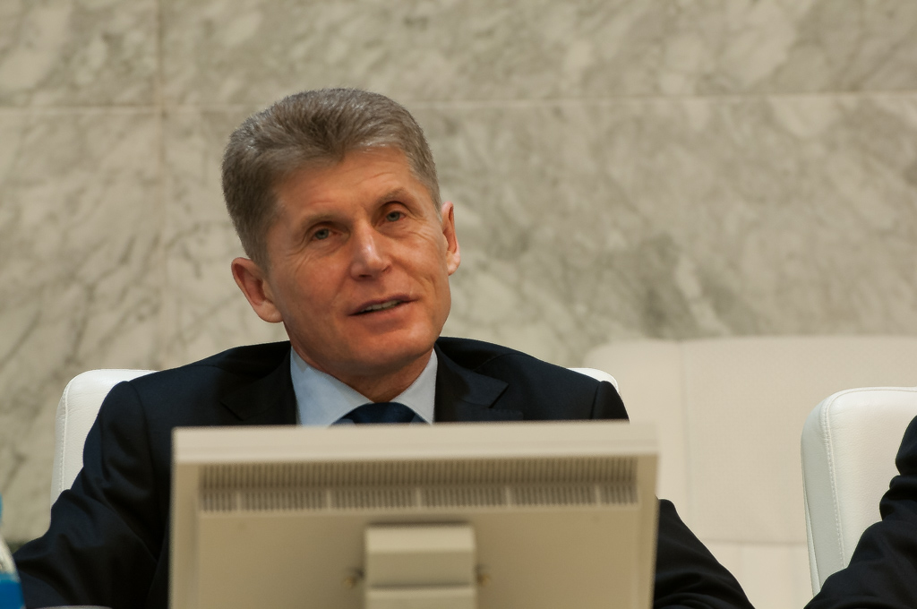 Врио губернатора Сахалинской области Олег Кожемяко