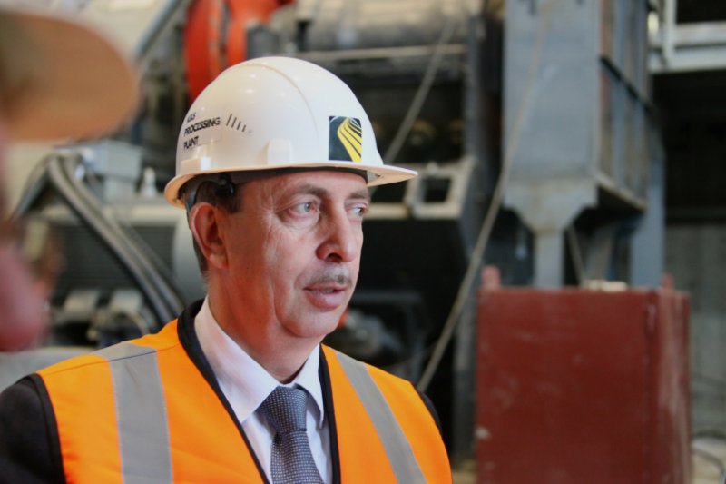 Александр Левинталь на Кимкано-Сутарском ГОКе