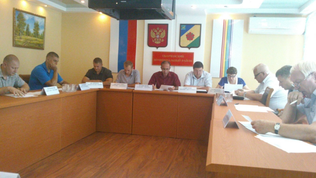 Заседание Собрания депутатов Облученского района
