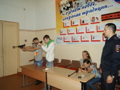 Конкурс по стрельбе всегда интересен ребятам