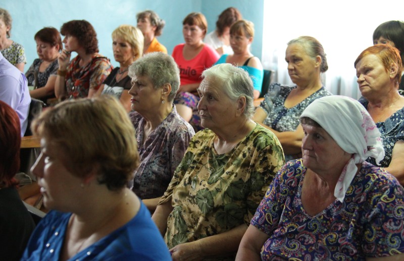 Встреча Александра Левинталя с жителями сел Биробиджанского района