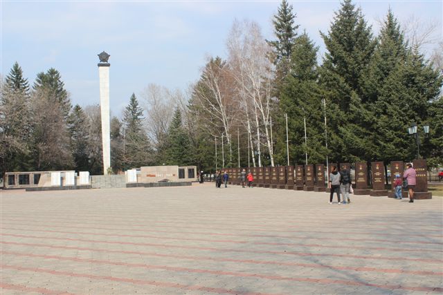 В Аллее Героев установят еще два пилона