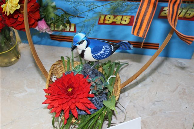 Выставку цветов посвятили 70-летию Победы ветераны Биробиджана