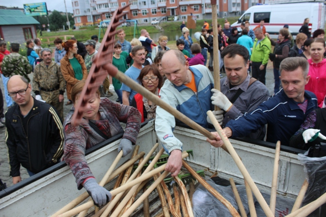 Инвентарь разбирали как горячие пирожки