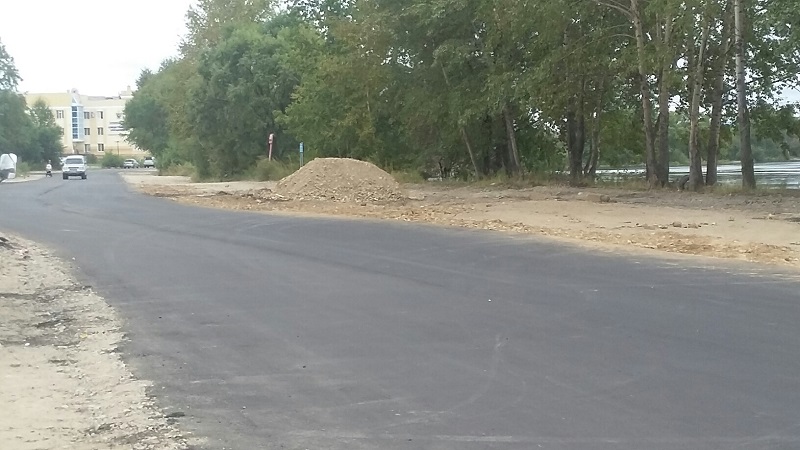 Отремонтированная дорога