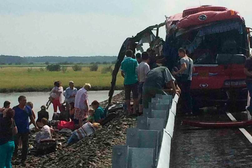 ДТП на трассе Комсомольск-Хабаровск