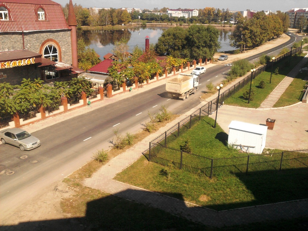 Новая дорога на улице Невской