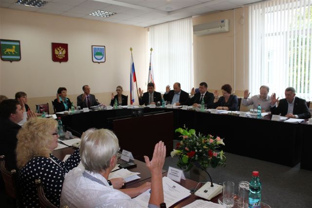 Заседание городской Думы Биробиджана