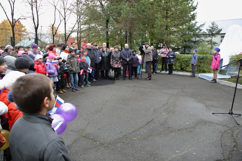 Торжественное открытие памятника прошло в селе Валдгейм