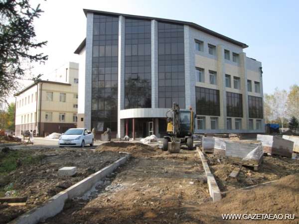 МФЦ в Биробиджане готовится к сдаче