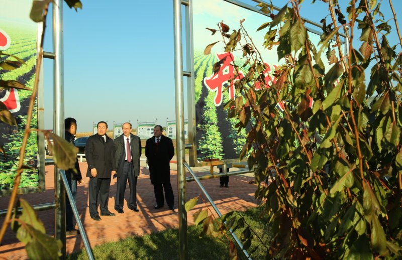 Делегация ЕАО в Хэйлунцзянской академии сельскохозяйственных наук