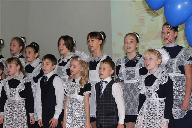 Творческое поздравление от учеников