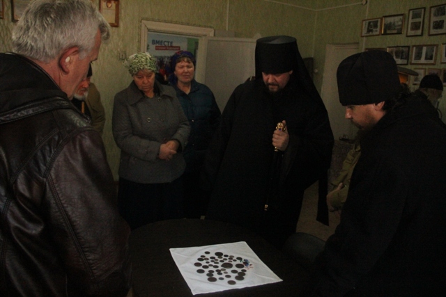 Рабочая поездка епископа Биробиджанского и Кульдурского Ефрема в Октябрьский район
