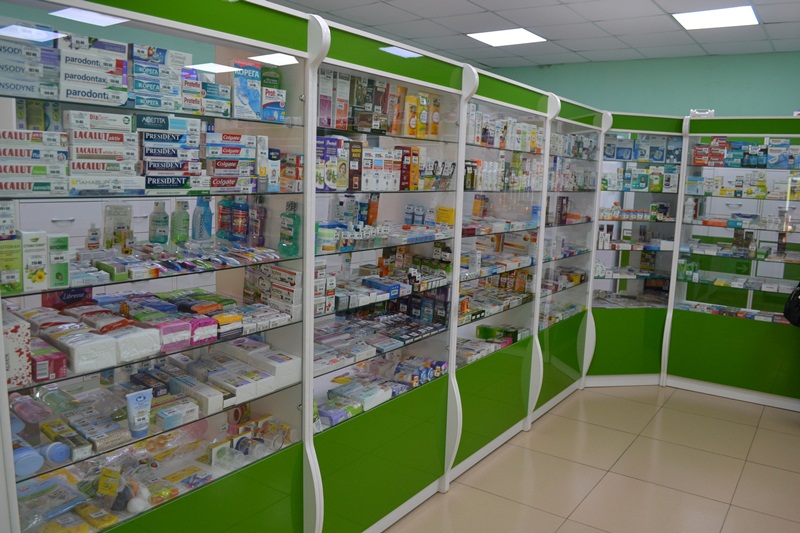 Большой выбор лекарственных препаратов представлен в аптеке 