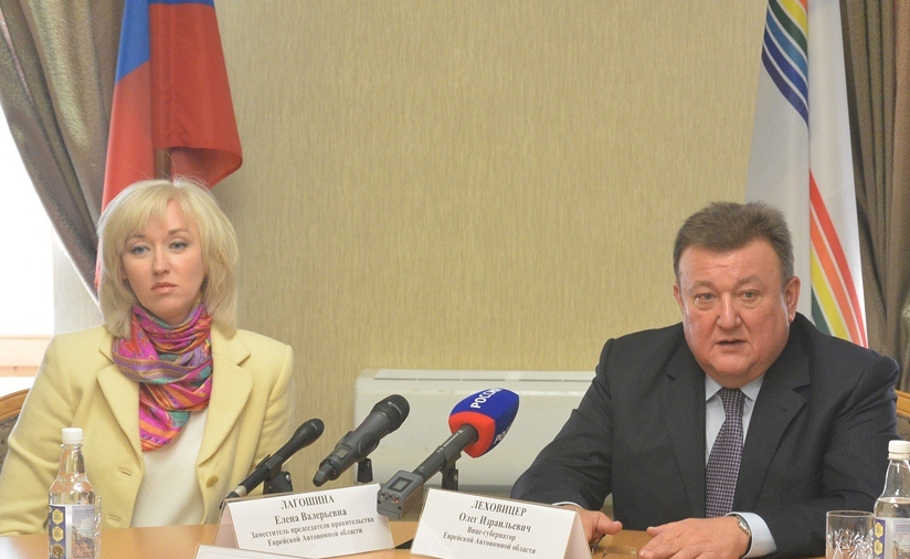 Елена Лагошина и Олег Леховицер