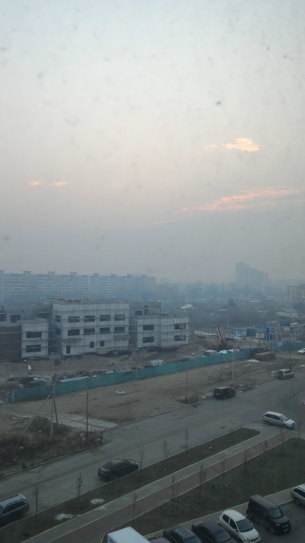 Дым в Хабаровске