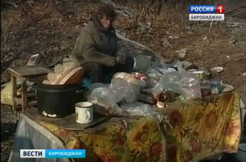 Бездомный оказался гостеприимным