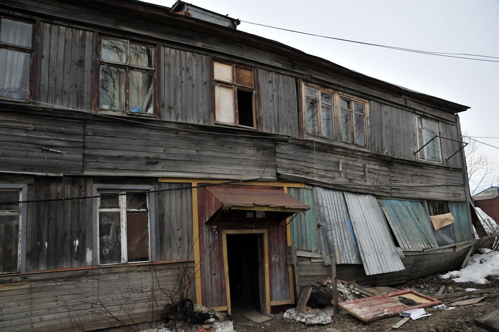 Дом в Южно-Сахалинске, жильцы которого получили новые квартиры