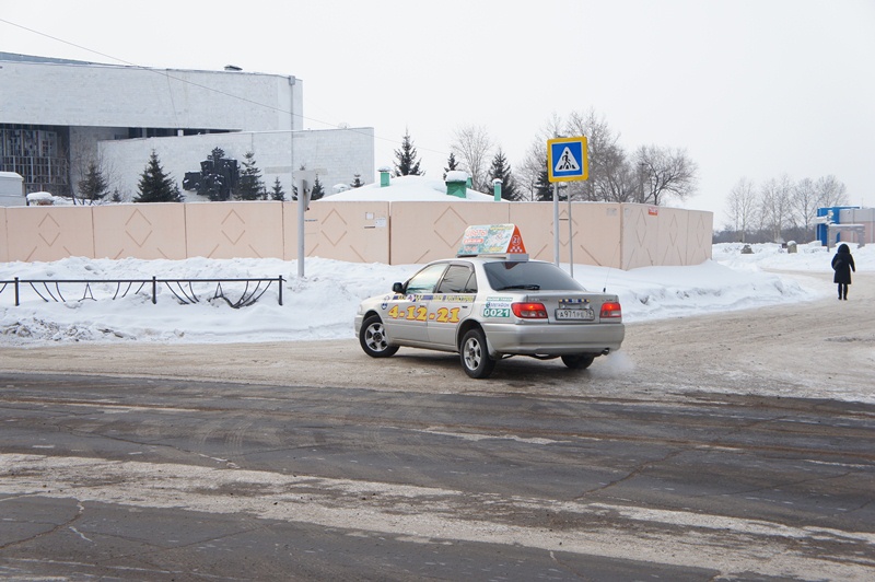 Такси на улицах города