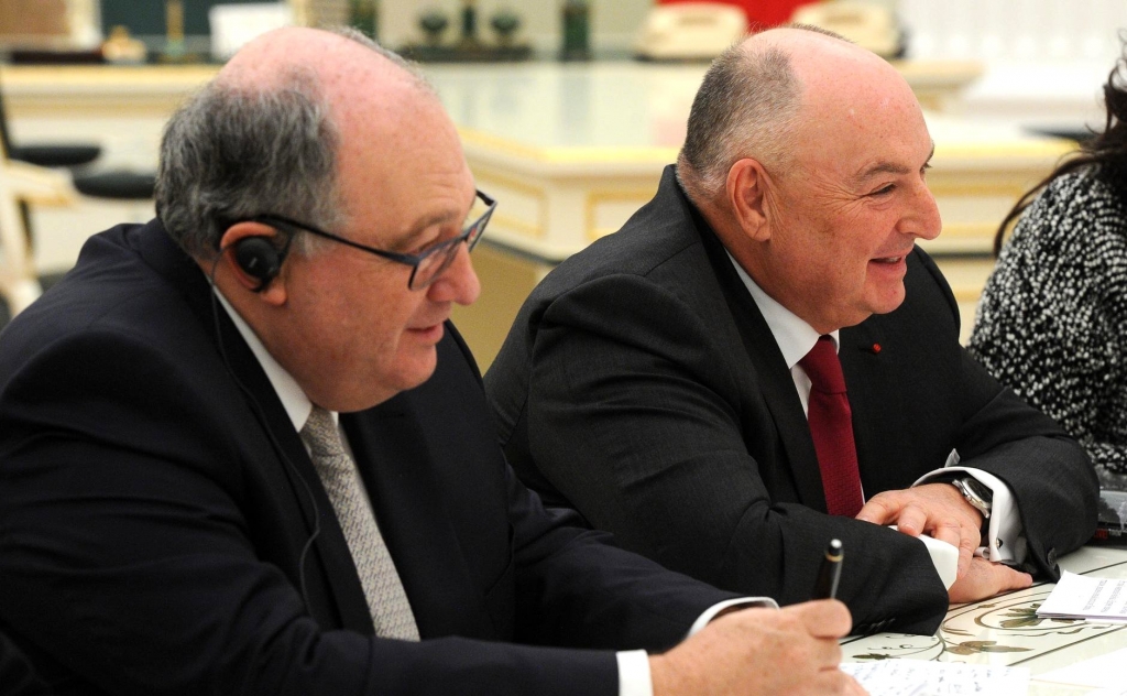 Вячеслав Кантор (справа) обеспокоен ростом антисемитизма в Европе