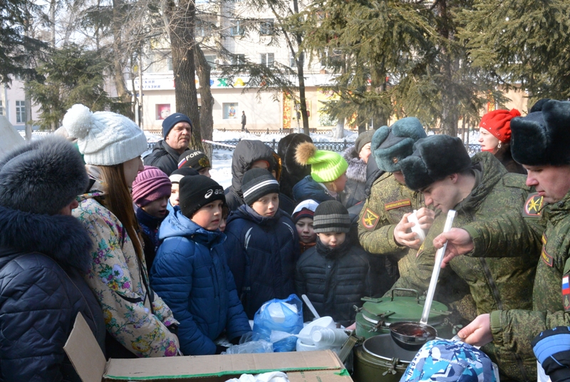Хороша солдатская каша