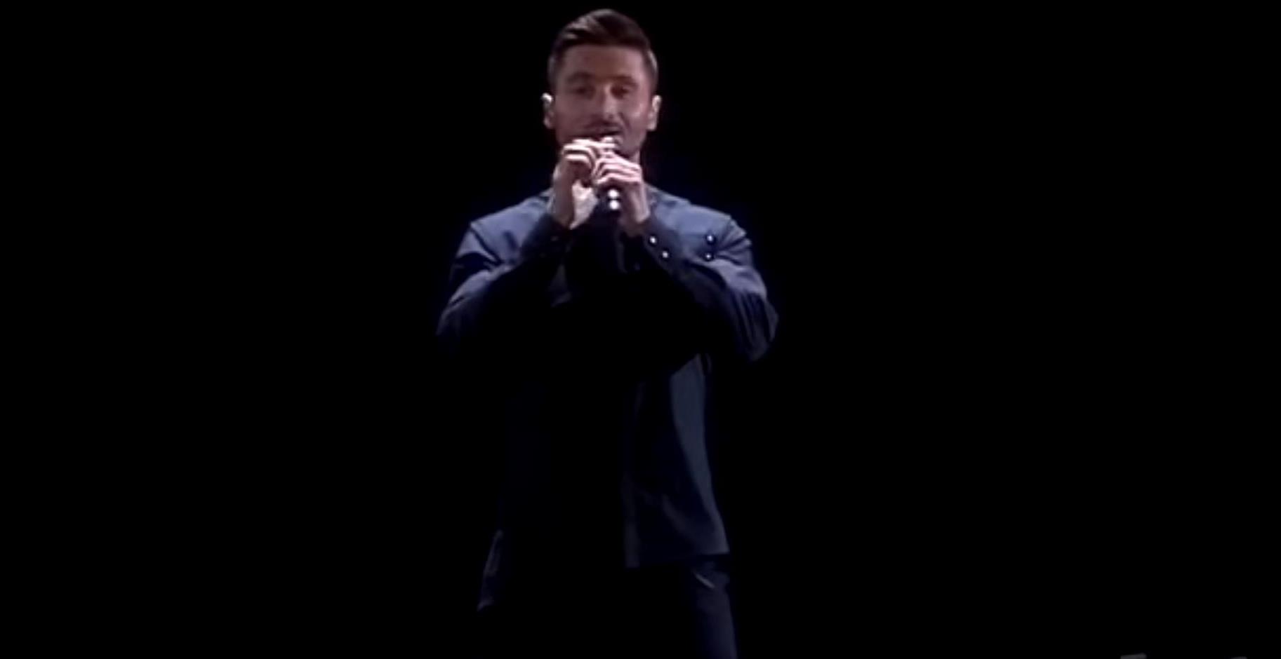 Сергей Лазарев на &quotЕвровидении&quot скриншот видео