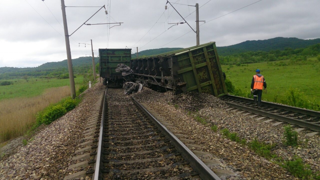 Транспортная прокуратура проводит проверку по факту схода вагонов в Облученском районе ЕАО