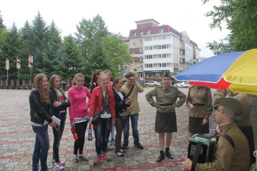 На песенной станции