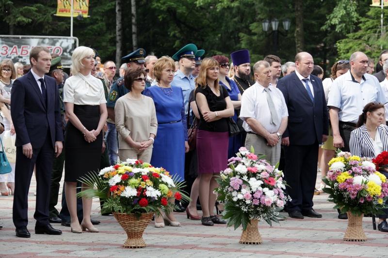 Память погибших почтили в Биробиджане 