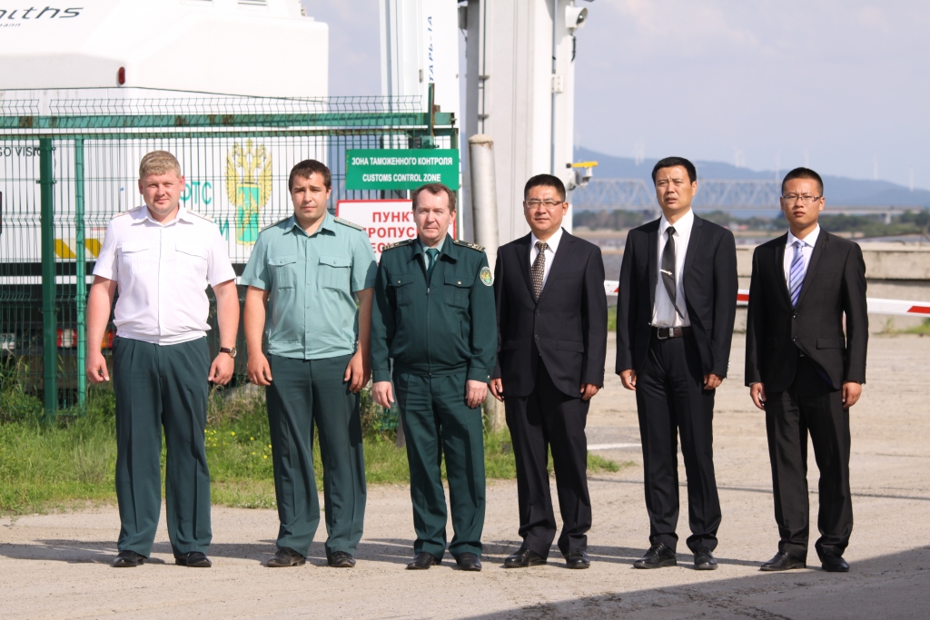 Тунцзянская делегация прошла стажировку в пункте пропуска Нижнеленинское