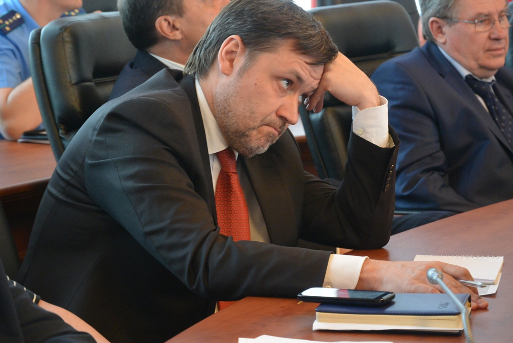 И.о. первого заместителя председателя правительства области Андрей Артеев