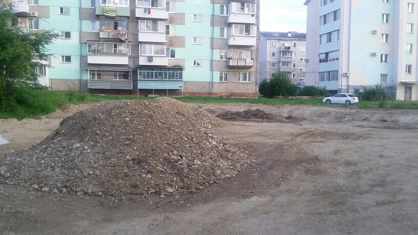 Уже началось строительство остановок для нового автобусного маршрута