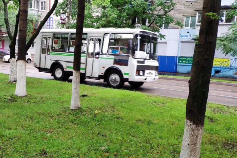 Временно изменится движение автобусов в центре Биробиджана с 21 по 27 июня