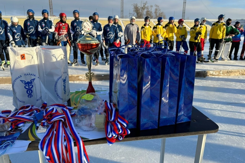 "Серебро" привезли хоккеисты Биробиджана с чемпионата в Амурской области   