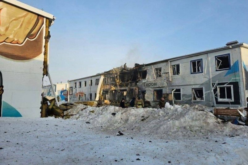 Беспилотники ударили по общежитию в Татарстане, есть пострадавшие