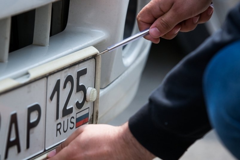 В России будут вводить новые номерные знаки для авто зеленого цвета