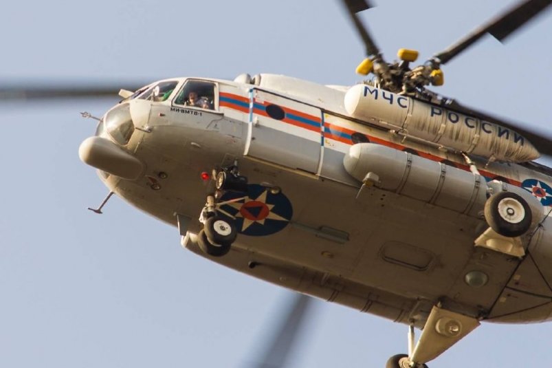 19 бойцов лесоохраны вертолетом доставлены в зону природного пожара в ЕАО