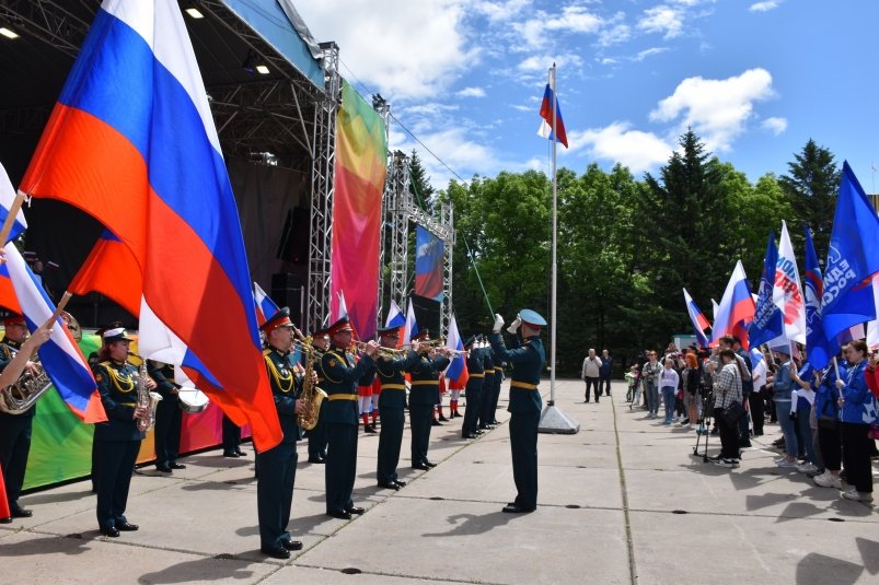 Широко отпраздновали День России в Еврейской автономной области