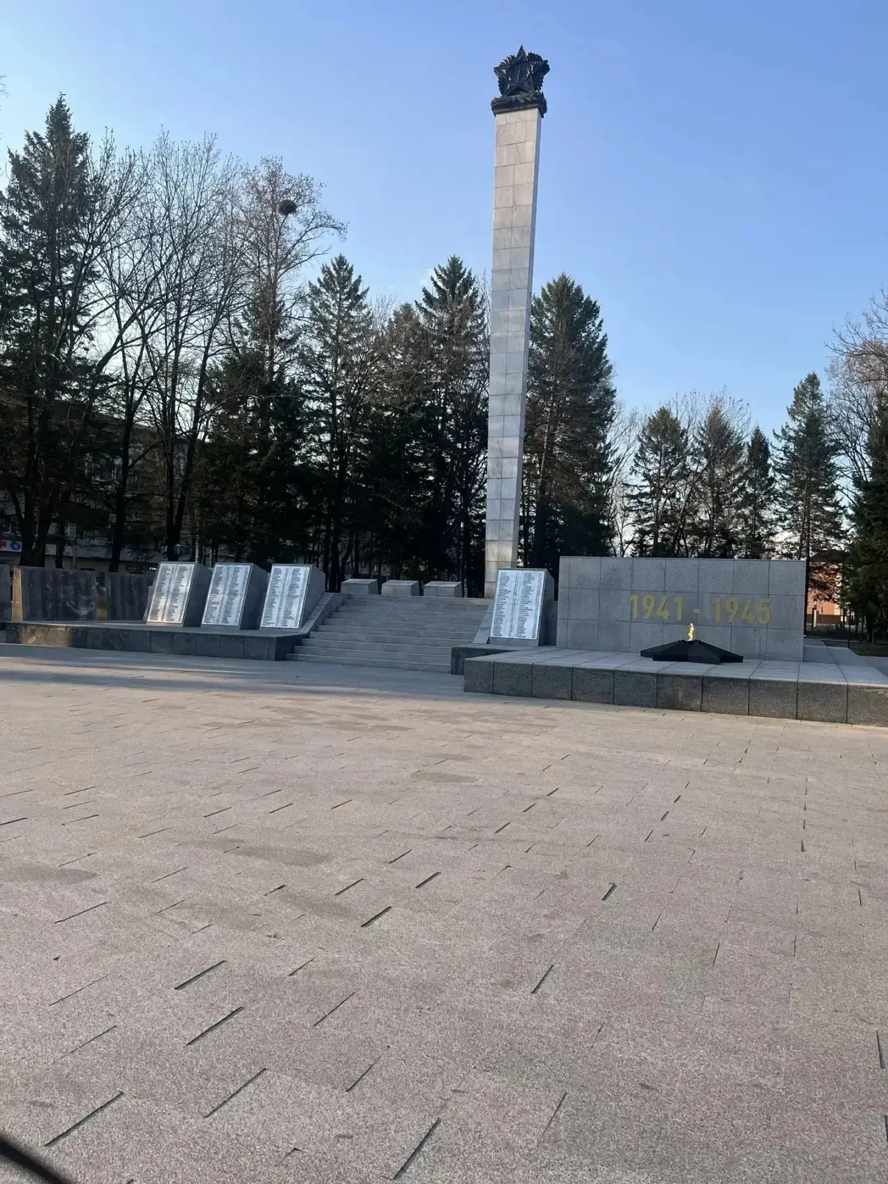 Кому помешали? Цветы пропали из Сквера Победы в Биробиджане сразу после памятного митинга